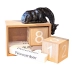 Calendário De Mesa Decorativo Girafa Enfeite Mesa Escritório