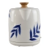 Chaleira Elétrica Porcelana Elegance Branco Azul 127V