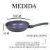 Frigideira Inox Cabo Soft-Touch Cor Jade Alumínio Baquelite
