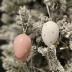 Kit Ovo Decorativo Páscoa Plástico Rosa Bolinha C/6 Un.
