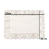 Papel Retangular Doilies Branco  25X35 20 Un