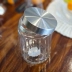 Pote Vidro Sleek Tampa Inox 1,2L Mimo Style