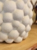 Vaso Decorativo Cerâmica Textura Em Bolinhas Casa Escritório