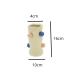 Vaso Decorativo Solitário Bolinhas Flor Arranjo Enfeite 16Cm