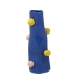 Vaso Decorativo Solitário Bolinhas Flor Arranjo Enfeite 28Cm