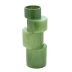 Vaso Decorativo Vidro Verde Enfeite Sala Escritório Mesa