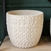 Vaso Planta Cachepot Cerâmica Cimento Decoração Casa Flor G
